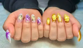 セミロング kurumi nailのネイルデザイン
