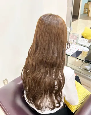 ロング カラー トップスタイリスト 林すずかのヘアスタイル