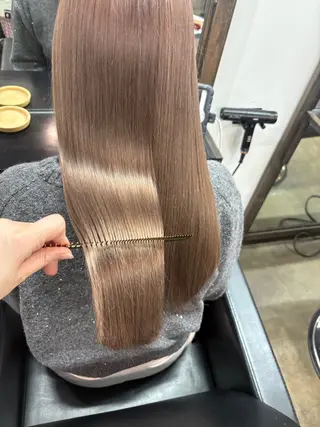 ロング カラー ✨最安値✨エクステ カラー🌼つきな🌼のヘアスタイル