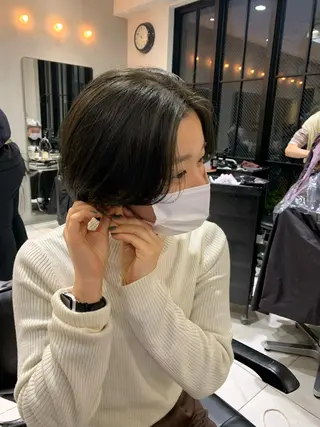 ショート カラー TENELE所属・チバ タクミのヘアスタイル