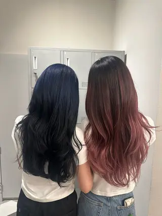 ロング 透明感カラー/レイ ヤーカット/KaHoのヘアスタイル