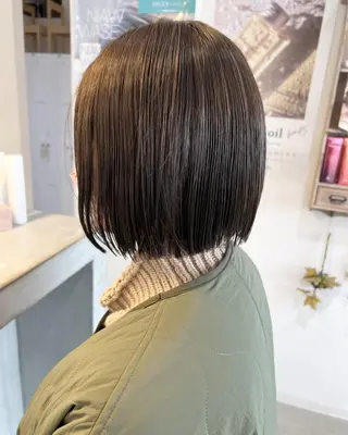 ミディアム カラー AVANCE.西宮北口所属・白髪ぼかし/髪質改善 梅原響輝のヘアスタイル