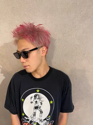 ショート カラー メンズ SHIKI所属・三村 修斗のヘアスタイル