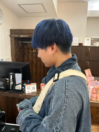 カラー メンズ 🦋ショートカット モデル松尾紀輔🦋‪のヘアスタイル