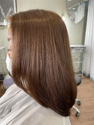 セミロング beauty and care CALON所属・CALON銀座　松田 力丸のヘアスタイル