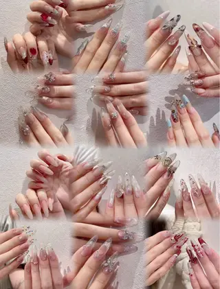 ネイル 長さだし専門店 M2　rikaのネイルデザイン