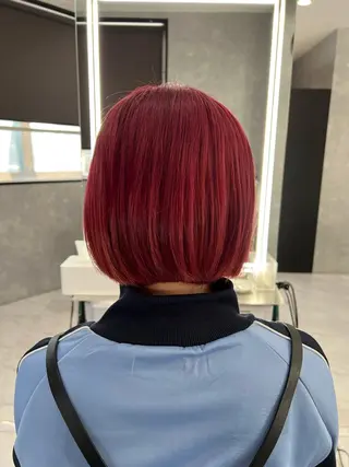 ショート カラー ハイトーン✨最新髪質 改善👩ryuyaのヘアスタイル