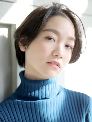 ショート chacha Blanc田中のヘアスタイル