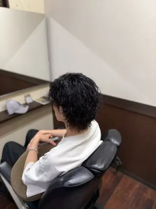 パーマ メンズ 鈴木 美佑のヘアスタイル