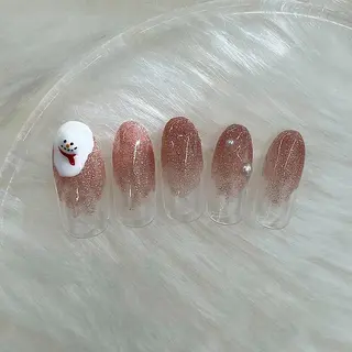 ネイル ⭐︎休業中の練習⭐︎ JNA認定講師髙橋のネイルデザイン