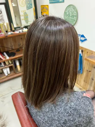 カラー 🌈ダブルカラー🌈 💚みやのしんじ💚のヘアスタイル