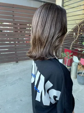 ミディアム パーマ hair  design  ALBERO所属・日高 香織のヘアスタイル