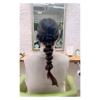 ヘアアレンジ HAYS HAIR&MAKEのヘアスタイル