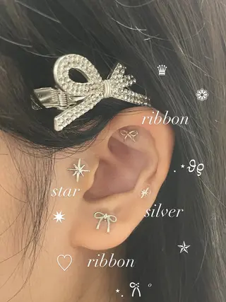 マツエク・マツパ N〜Nail&Eyelashサロン〜所属・💎N💎アイ&耳. ボディージュエリーのマツエク・マツパデザイン