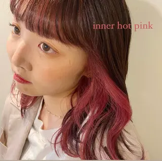 ミディアム SOLO所属・奈良 彩華のヘアスタイル