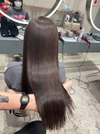 ミディアム カラー 立川/レイヤー/ 複雑履歴/ 西川翔真のヘアスタイル