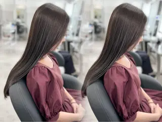 ロング 猿渡 竜司｜透明感 カラー×レイヤーのヘアスタイル