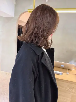 ミディアム 透明感🎀LOREN エリコ🌈のヘアスタイル