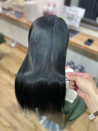 セミロング i'LL Hair Design所属・藤枝のカリスマ ✂︎みしまたかしのヘアスタイル