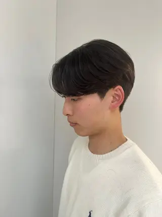 ショート カラー パーマ メンズ 🏆メンズヘア特化 🥇代表りんぺーのヘアスタイル