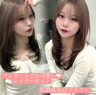 ロング カラー 名古屋/レイヤー /RYOUICHI/のヘアスタイル