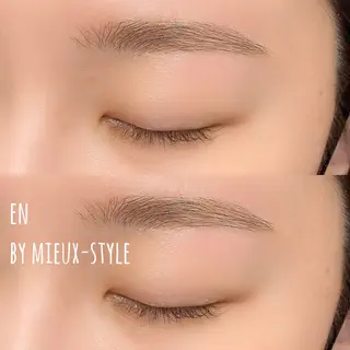 アイブロウ Na0 .en ornerのマツエク・マツパデザイン