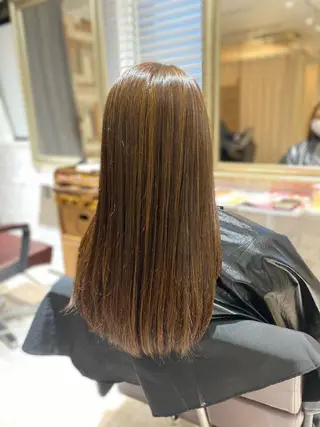 ロング ［パサつき改善］＊ 髪質改善ケアサロン＊のヘアスタイル