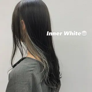 ロング カラー BEAUTRIUM青山所属・カットモデル 飯塚新のヘアスタイル