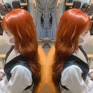 ロング カラー 韓国🇰🇷 ✂︎hair 内田愛のヘアスタイル