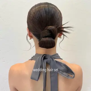 セミロング ヘアアレンジ 🌿寄り添い型美容師 🌿yuiのヘアスタイル