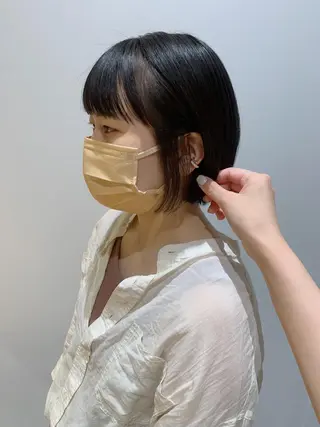 ショート Sill所属・片岡 由依のヘアスタイル