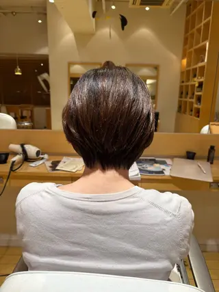 ショート organic + eco所属・高橋 あゆみのヘアスタイル