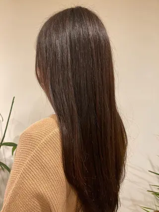 ロング 小島 千夏のヘアスタイル
