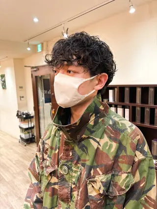 ショート メンズ Miyamoto Yasuchikaのヘアスタイル