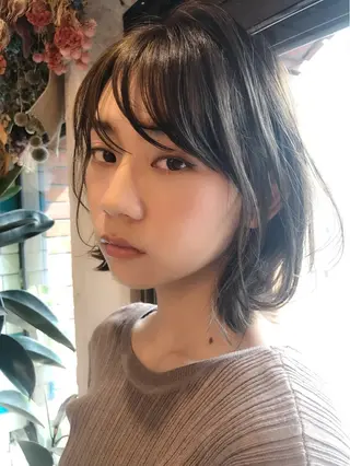ショート 新宿/韓国レイヤー/ 顔周りカット松本美晴のヘアスタイル