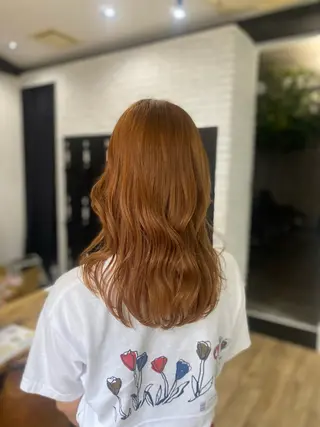 セミロング mio♡ girlystyleのヘアスタイル