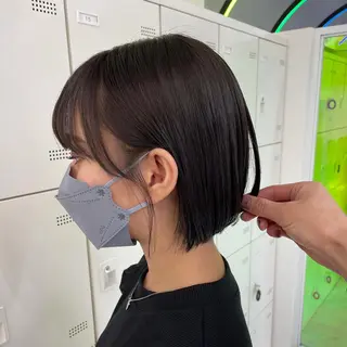 ショート カラー ヘアアレンジ salowin新宿East3階所属・艶美髪/髪質改善 /縮毛矯正/木元渓太のヘアスタイル