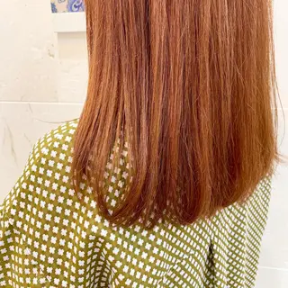 セミロング 💘カラー人気Ｎｏ. １💘SAYAのヘアスタイル