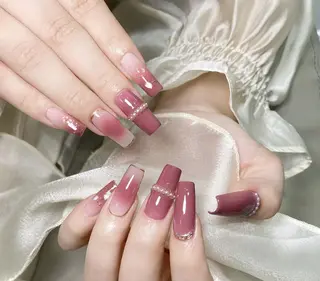 ネイル By moonネイル 🌷ワンホン/韓国風のネイルデザイン