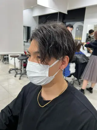 パーマ メンズ 伊藤 海のヘアスタイル