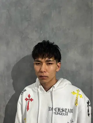 メンズ NAOKI /海外風のヘアスタイル