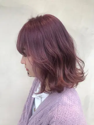 ミディアム 【髪質改善💎韓国風 レイヤー🌷】山川のヘアスタイル