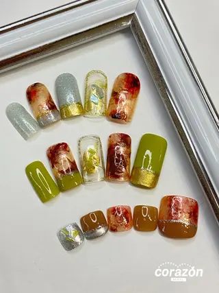 ネイル corazon所属・ネイリスト aicoのネイルデザイン