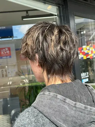 ショート メンズ arika オケシ　リョウダイのヘアスタイル