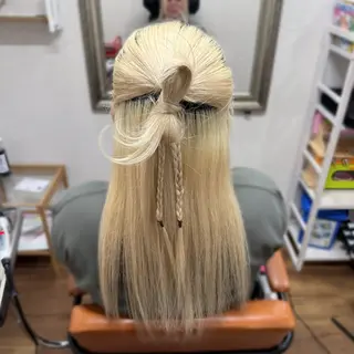 ヘアアレンジ prize 錦糸町店所属・ブリーチモデル募集中 💜manaka💜のヘアスタイル