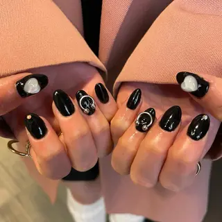 ネイル 🫧飛山琉桜/二条 ネイルアート/束感のマツエク・マツパデザイン