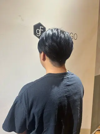 カラー メンズ いまじゅく あおいのヘアスタイル