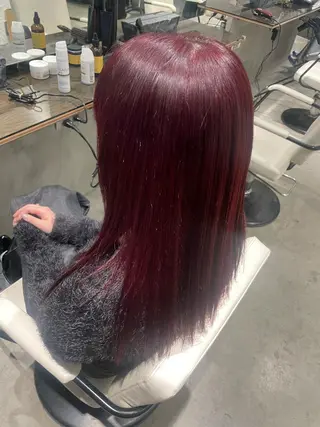 ロング カラー スパイラルパーマ 🌐hina⭐️のヘアスタイル