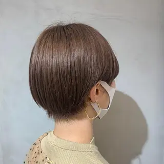 ショート カラー newi梅田🫧韓国 ヘア🫧sakiのヘアスタイル