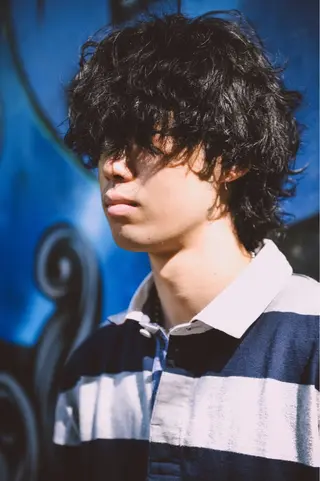 パーマ ヘアアレンジ メンズ ainico+所属・メンズ特化✂️栗原 侑也のヘアスタイル